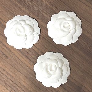 3 Chanel Camellia Flower